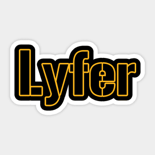 Pittsburgh Lyfer!!! Sticker